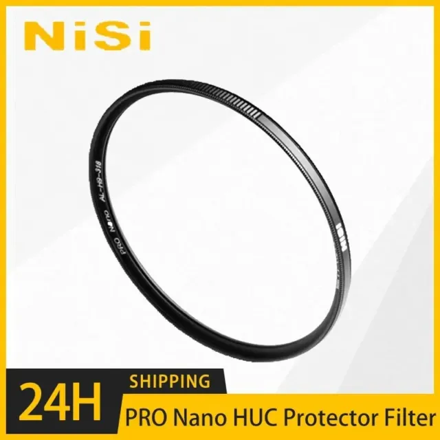 NiSi Pro Nano HUC Protector Filter 40mm 43mm 49mm 52mm 67mm 72mm 82mm 95mm 105mm