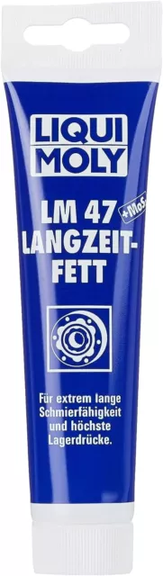 LIQUI MOLY LM 47 Langzeitfett + MoS2 | 100 g | Lithium Fett | Art.-Nr.: 3510