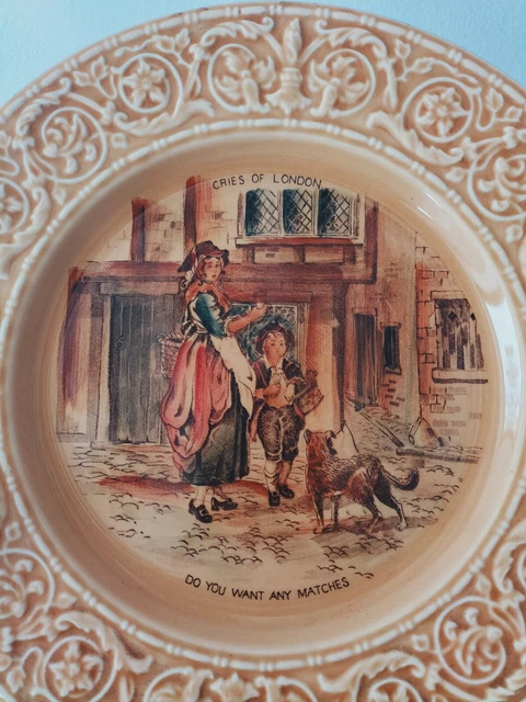 Gerade Keramik Cries of London Crown Devon Do You Want Any Matches 25.5 CM Ø 2