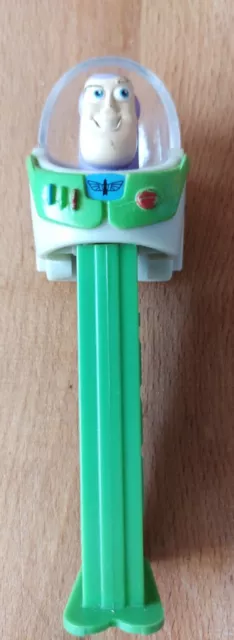 Buzz Lightyear PEZ Dispenser Toy Story Disney Pixar Green Stem