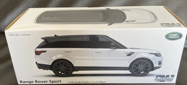 RANGE ROVER SPORT Scale 1/24 Radio Controlled ( White ) By CMJ Toy Cars ...