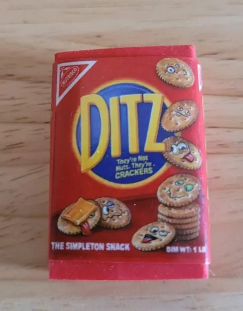Topps Wacky Packages Erasers Series 1 #7 Ditz Ritz