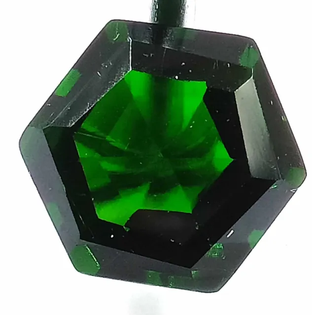 Wonderful Natural Tsavorite Garnet 13 Ct Hexagon Cut Green Egl Loose Gemstone