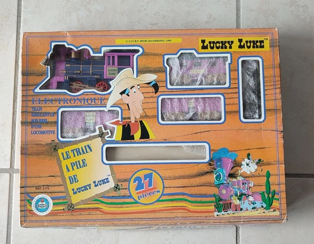 JOUET ANCIEN MONOCHROME Vert Joe Dalton Lucky Luke Dargaud La Roche Aux