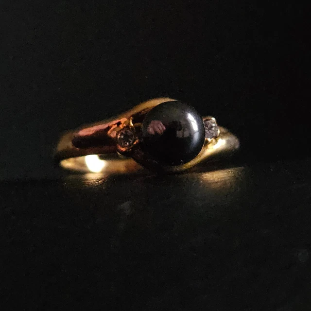 Bague ZAG Marais Ajustable En Acier Doré Noir - Bijou Femme, Neuf Avec étiquettes