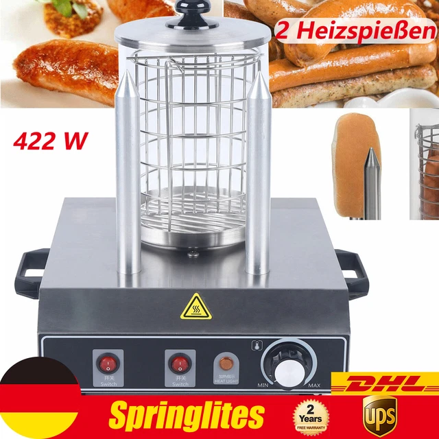 Kommerzielle Elektrische Hot Dog Maker Wurstwärmer Bockwurstwärmer Heizung Gerät