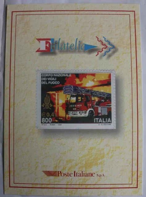 1999 Firefighters Philatelic Folder - Complete And Perfect