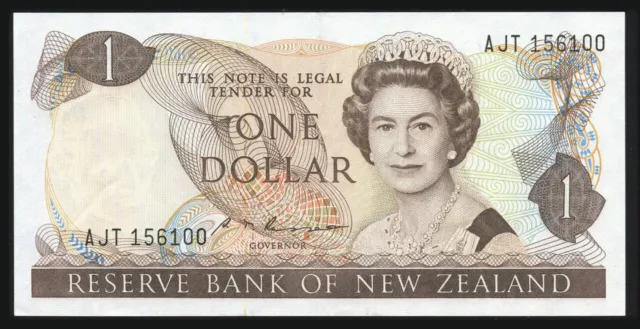 New Zealand - $1 - Russell - AJT156100 - gEF