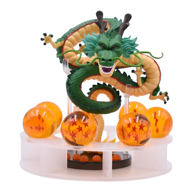 Dragon Ball Z Shenron+Star Ball+Display Stand Figure Toys Collection Model Gifts