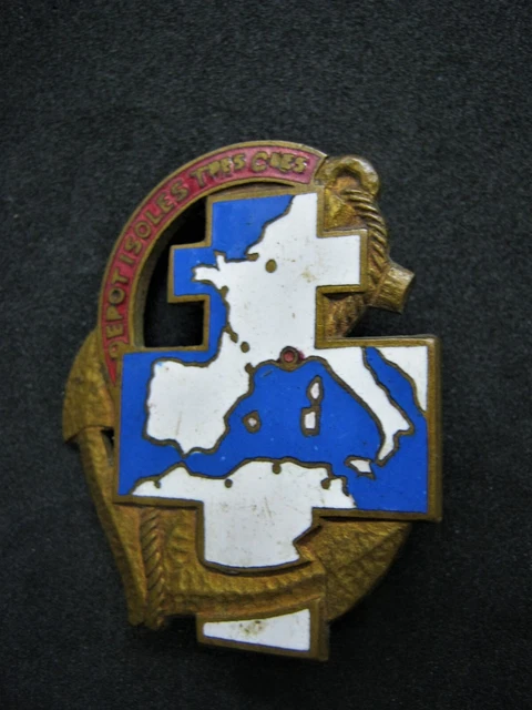 Insigne émaillé Vintage St-Gervais - Sports D'hiver, Ski, Ancien, Bel état