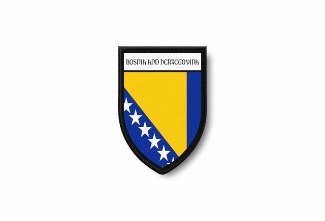 Aufnäher-Patch „Flagge Bretagne“ – 5x8 Cm, Zum Aufbügeln Oder Nähen, Gedruckt Mit Schwarzem Rand