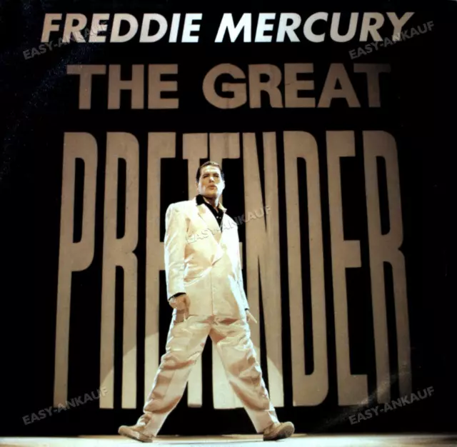 Freddie Mercury - The Great Pretender 7in (VG+/VG+) '