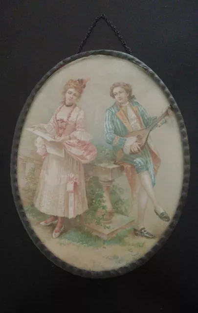 vintage Victorian flue cover ( picture )