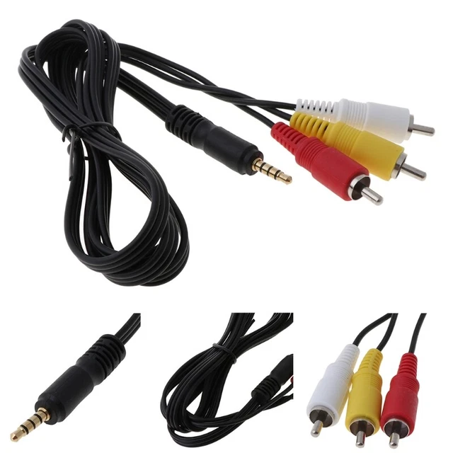 AV A/V Video TV Cable Cord Lead For DV Mini Camcorder STV-250/N 3