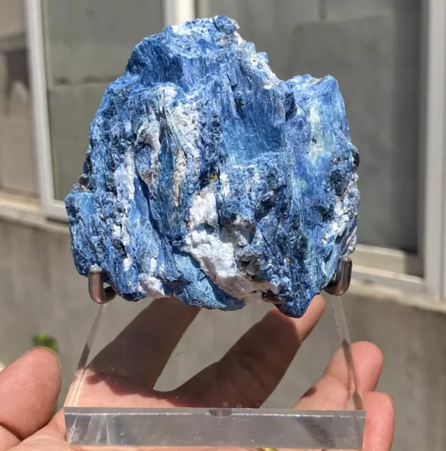 420g Large Rare Dumortierite Blue Gemstone Crystal Rough Specimen Madagascar