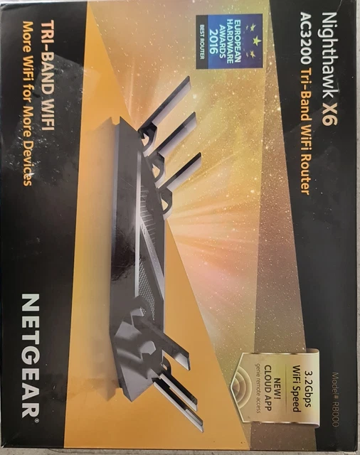 Router wifi Netgear Nighthawk X6 - R8000