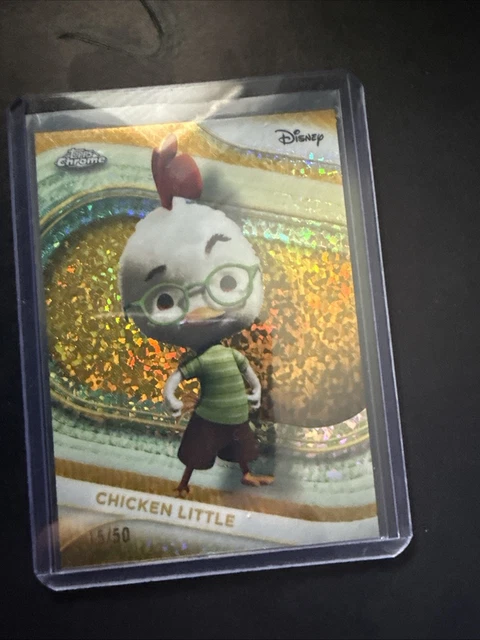 2025 TOPPS CHROME Disney Chicken Little 20th Anniversary Melvin