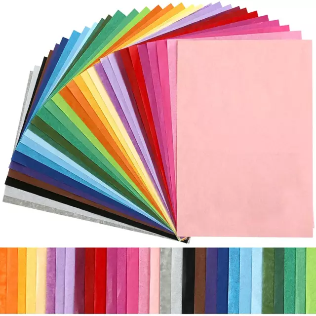 Rainbow Tissue Paper Bulk for Crafts,11.5"X 8" 300 Sheets 30 Colors Art Tissue f