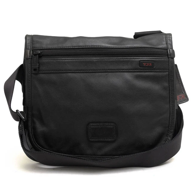 Tumi Shoulder Bag 92105Dh Alpha Small Flap Body Napa Leather t529