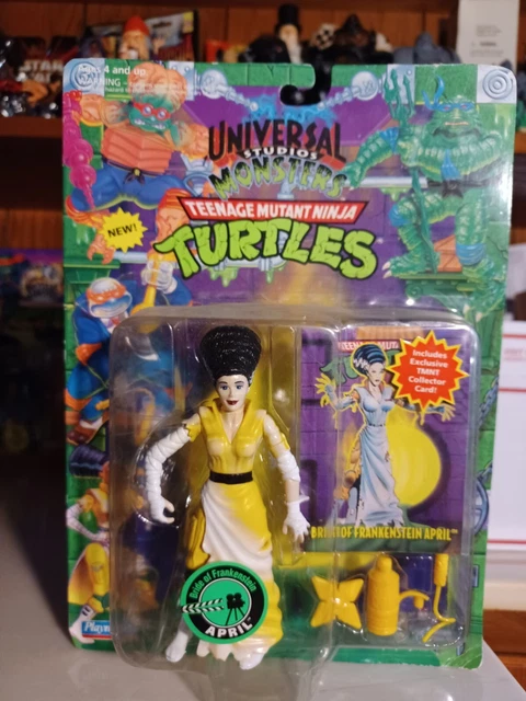 April O'Neil Bride of Frankenstein TMNT PLAYMATES 1994  UNIVERSAL MONSTERS