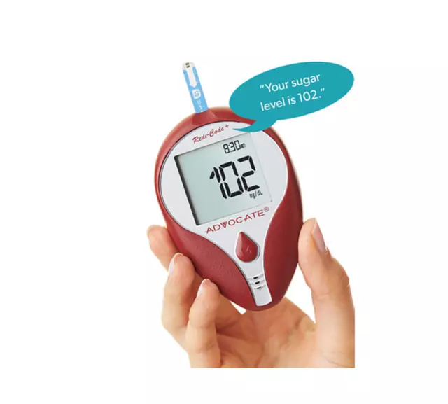 Advocate Redi-Code Speaking Meter KIT For GLucose Care