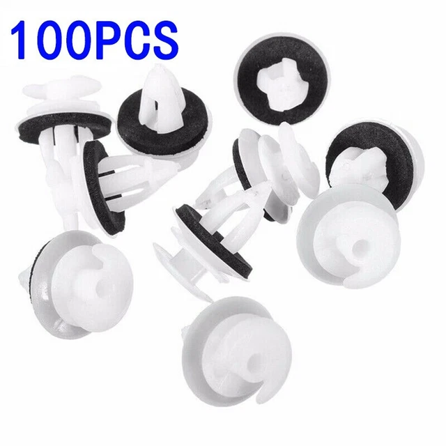 Rechange Pièce Fixation Clips Remplacement Plastique Rivets Moule Accessoire New
