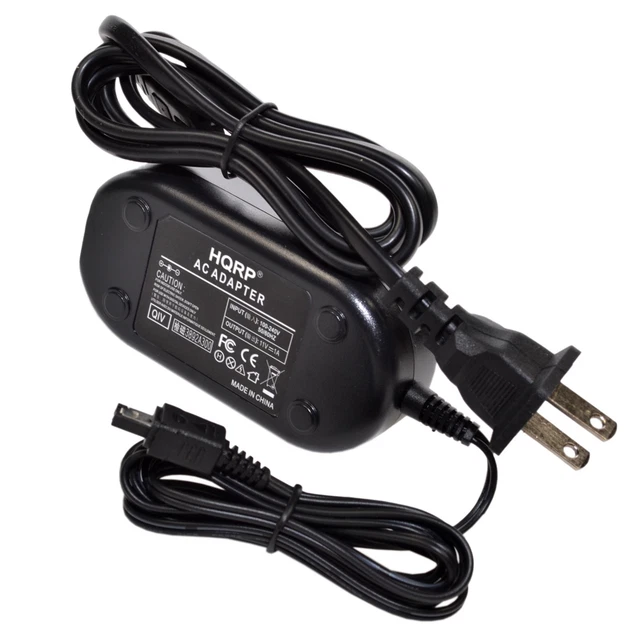 HQRP AC Adapter Charger for JVC Everio GZ-MG20 GZ-MG27 GZ-MG31U GZ-MG360