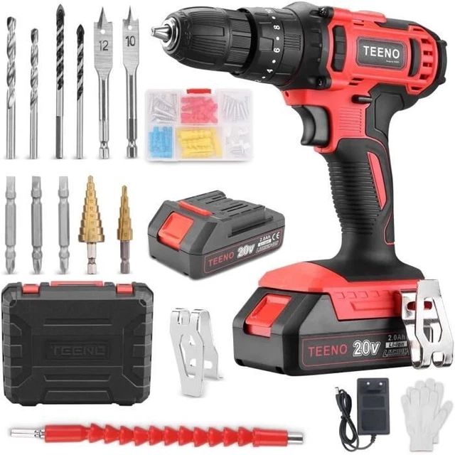 Perceuse Percussion Sans Fil 20V Li-ion Brushless KORMAN  Sans Batterie Sans Chargeur