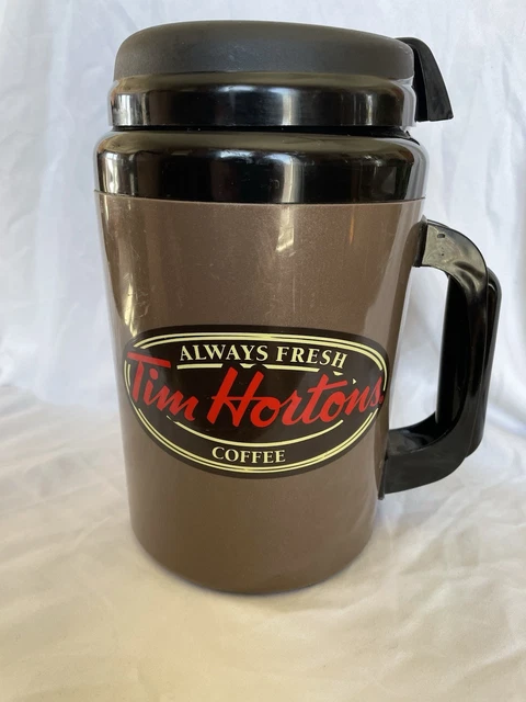 TIM HORTONS 64OZ Travel Thermos Coffee Mug Big Aladdin Super Insulated  $44.99 - PicClick CA