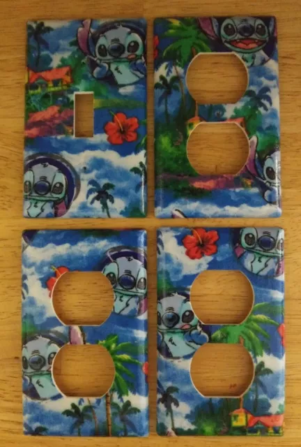 Lilo and Stitch Light Switch and Electrical Cover, Stitch Decoration, LS1 