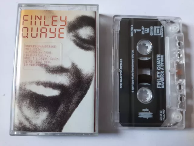 Finley Quaye-Maverick A Strike (1997) Epic STICKERED CASE Rap Reggae
