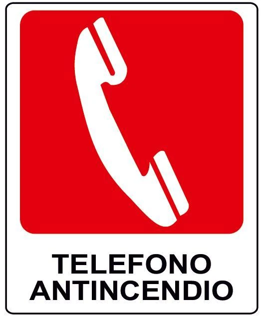 150X175MM ALUMINUM FIRE Phone Indication Sign £3.27 PicClick UK