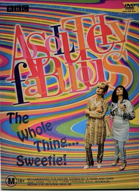 ABSOLUTELY FABULOUS COMPLETE Series BBC Comedy DVD Box Set