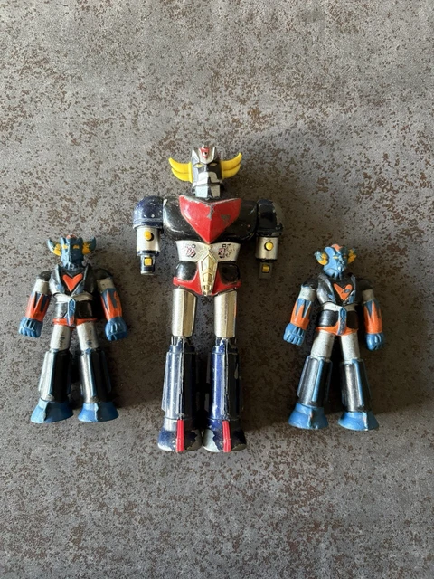 Figurine Métal Die-Cast Robot Poséidon – Popy, Vintage Goldorak (A-4, Mazinger)