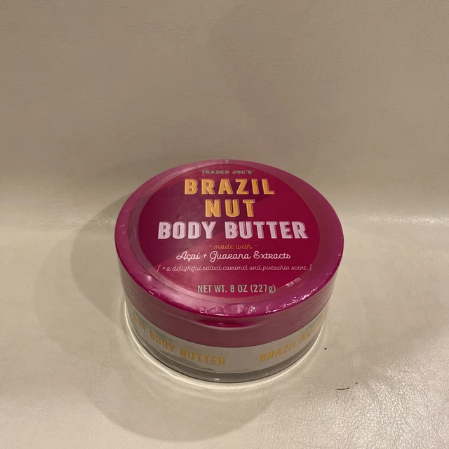 TRADER JOE’S BRAZIL Nut Body Butter 8oz NEW 15.00 PicClick