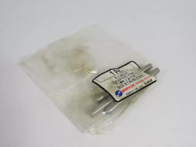 Stanlok Stainless Steel Taper Pin #4 x 2-1/2" *Open Bag* 3-Pack NWB