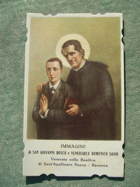 Santino Originale Don Bosco E Domenico Savio Venerati A Ravenna In S. Apollinare Santino Originale Don Bosco E Domenico Savio Venerati A Ravenna In S. Apollinare