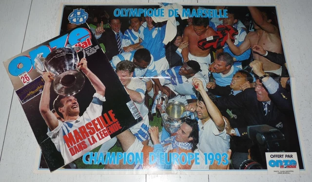Magazine ONZE HORS SÉRIE N°11 - Spécial Coupes D'Europe - Marseille OM / Milan AC - 1992