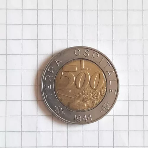 San Marino 500 Lire, 1991  REPUBBLICA DI SAN MARINO selten