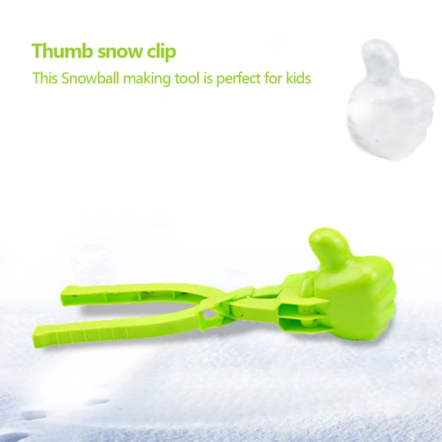 Heart Winter Snowball Maker Rabbit Snow Ball Mold for Children for Outdoor Sport 2