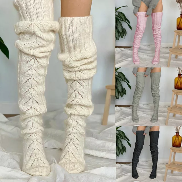 Women Thigh High Long Stockings Over Knee Socks Cosplay Festival Stockings