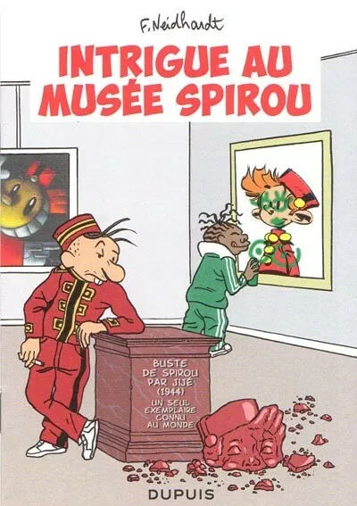 Supplément Spirou # 4150 Intrigue au musée Spirou Neidhart