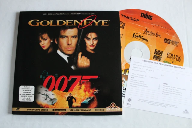 LASERDISC (PAL FR) - GoldenEye 007 / Bel état, avec pub. EUR 13,90 ...