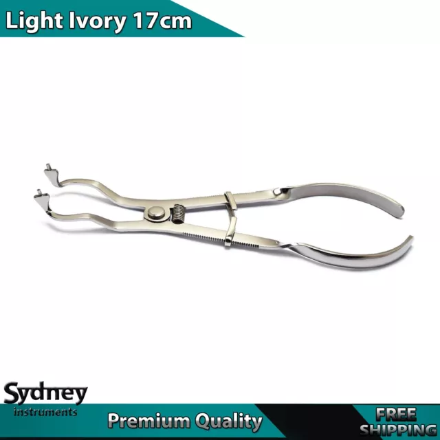 Rubber Dam Clamp Forceps Plier Dental Ivory Light Restorative Endodontic