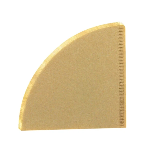 Lot De 100 Filtres à Café En Papier V60 Jetables En Pâte De Bois Naturel En Forme De Cône, Convient Pour Machines à Bière, Machines à Café, Goutteurs De Filtre (V02