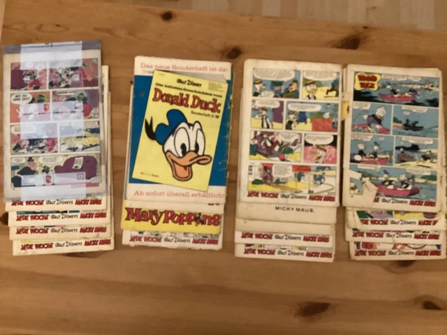 MICKY MAUS Hefte,Konvolut 1964 und 1965 2