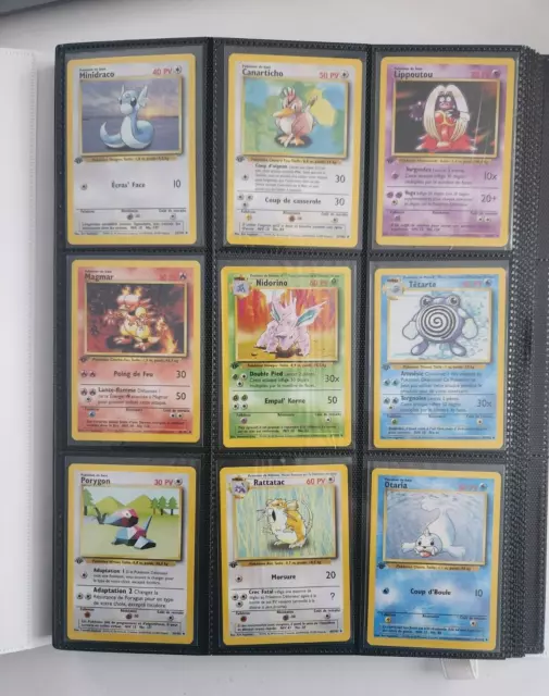 Pokemon Unco Co Edition 1 Ed 1 Set De Base Francais  Mint / Sorti De Booster Fr