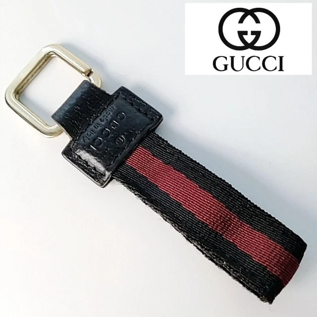 Gucci Key Ring Black Made In Italy