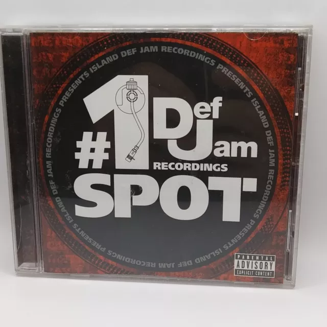#1 Spot Def Jam Recordings CD Rap Hip Hop