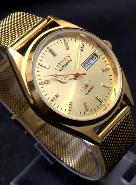 Citizen automatic 21 jewels anni 70 sale